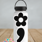 Semicolon Waterproof Sticker   (SS078) | SCD468