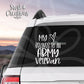 My Heart Belongs to an Army Veteran Vinyl Decal (D3011)