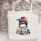American Mama Large Linen Tote