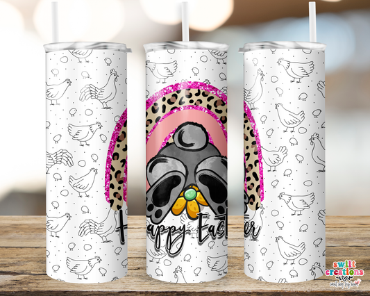 Bunny Bum Happy Easter Tumbler (T156)