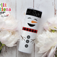 Snowman Glitter Tumbler (T310)