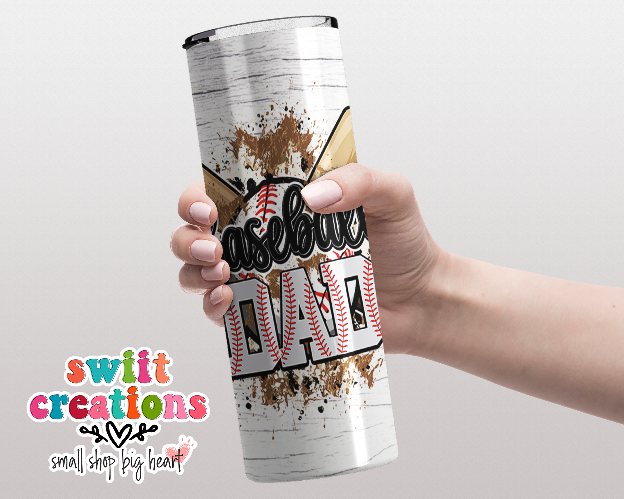 Baseball Dad Tumbler (T220)