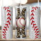 Baseball Mom Glitter Tumbler (T270)