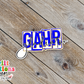 Gahr Gladiator Waterproof Sticker  (SS372) | SCD553