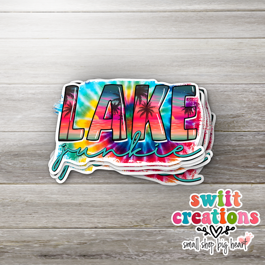 Lake Junkie Sticker (SS178) | SCD042