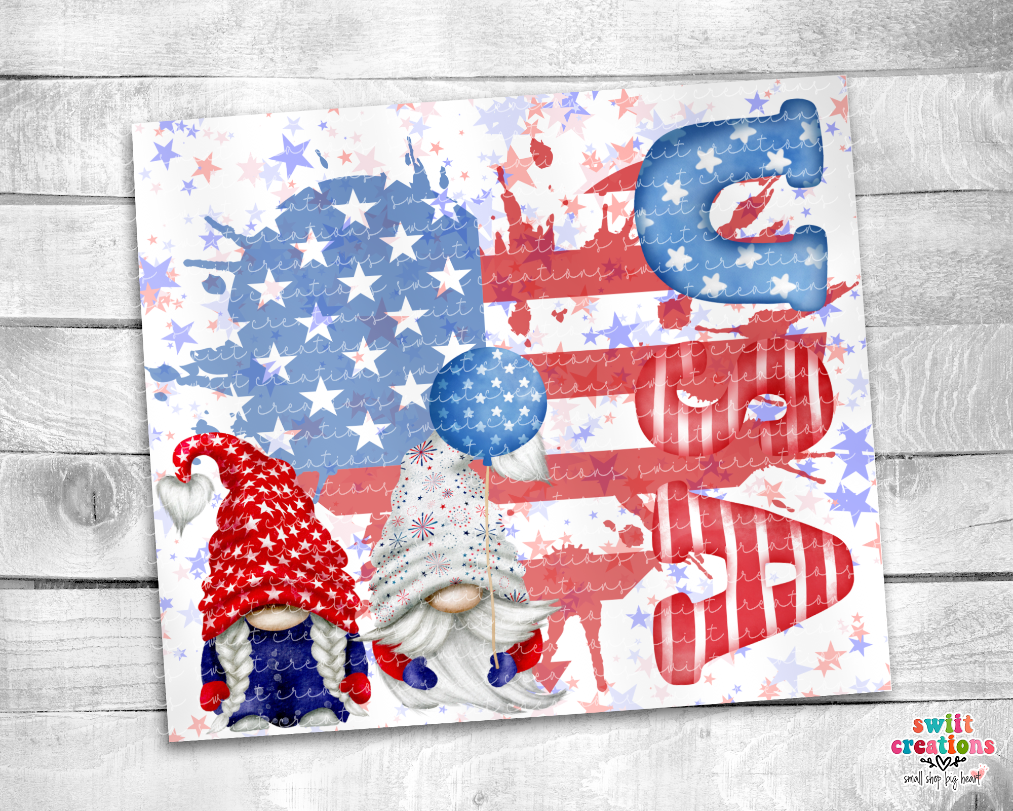 USA Gnome Tumbler (T368)