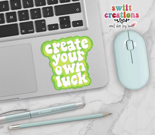 Create Your Own Luck Sticker (SS088) | SCD175