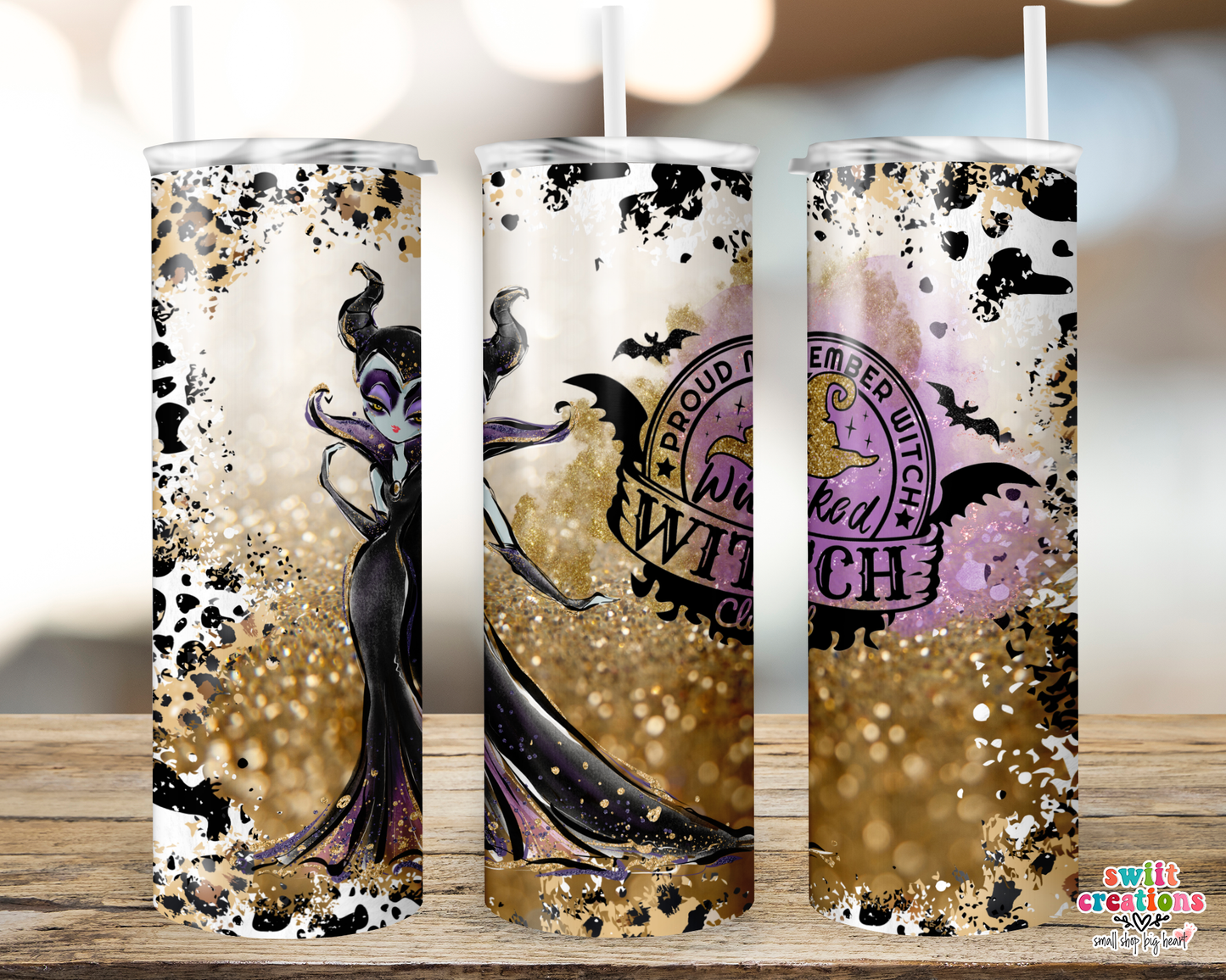 Wicked Witch Club 3 Tumbler (T288)
