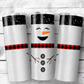 Snowman Glitter Tumbler (T310)