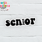 Senior 2024 Waterproof Sticker (SS380) | SCD559