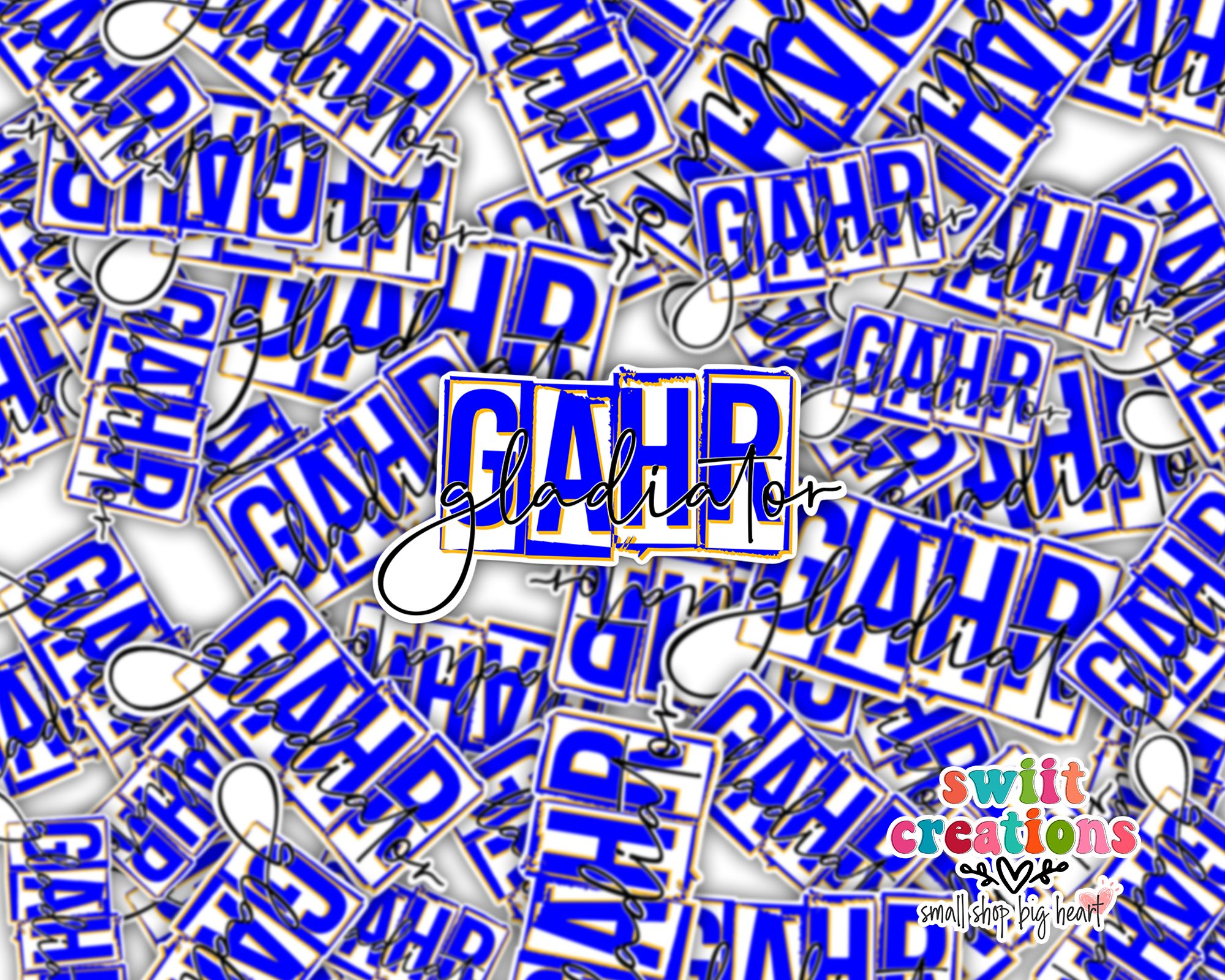 Gahr Gladiator Waterproof Sticker SS372