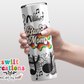 Retro Band Mom Music Notes Tumbler (T280)