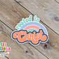 Rooted In Christ Waterproof Sticker  (SS141) | SCD120