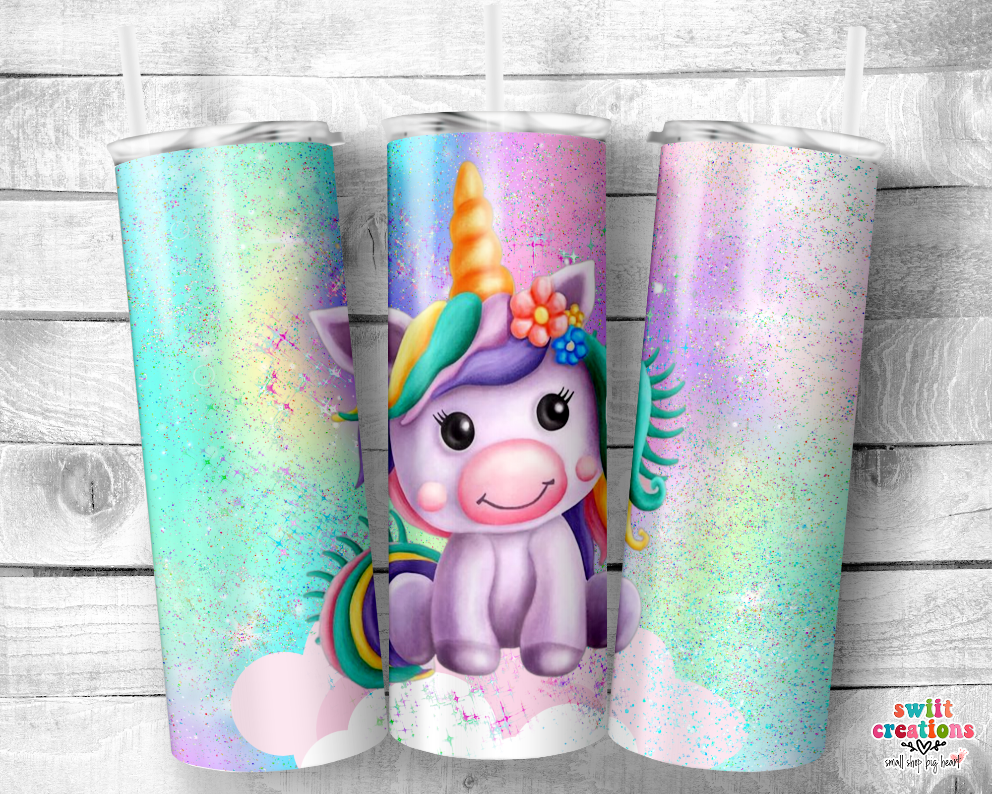 Baby Unicorn Tumbler (T216)