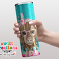 Floral Cow Tumbler (T344)