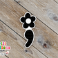 Semicolon Waterproof Sticker   (SS078) | SCD468