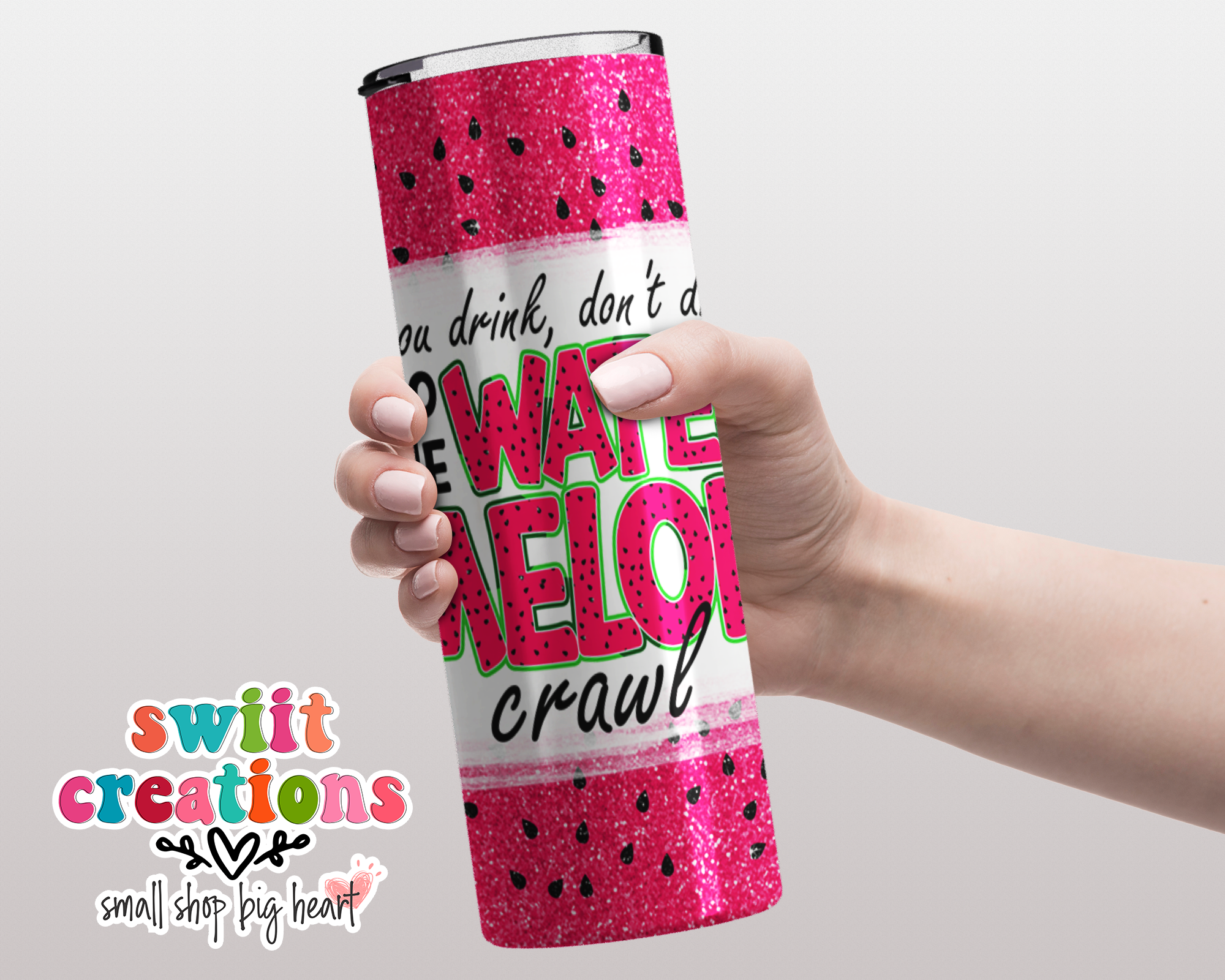 Watermelon Crawl Tumbler (T210)