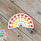 Rainbow of Hearts Sticker (SS009) | SCD110