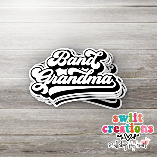 Band Grandma Sticker (SS347) | SCD459