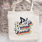 Band Mom Large Linen Tote