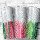 Watermelon Glitter Tumbler (T195)