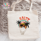 Salty Large Linen Tote