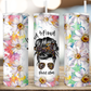Floral Loud and Proud Band Mom Tumbler (T263)
