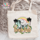 Beach Bum Large Linen Tote