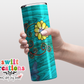 Teal Butterfly Tumbler (T170)