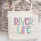 River Life Large Linen Tote