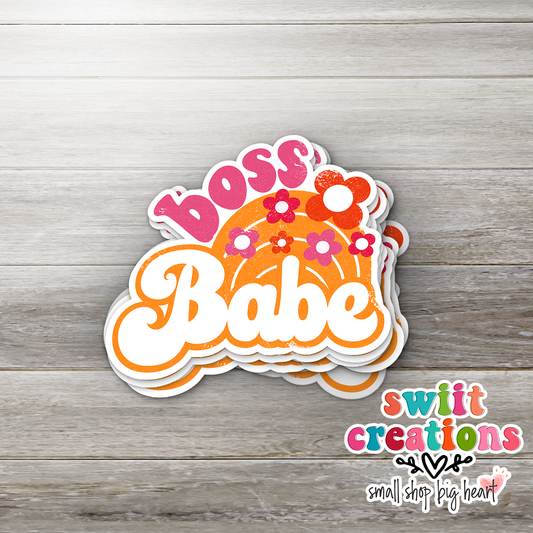 Boss Babe Sticker (SS097) | SCD003