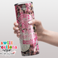 I Run On Coffee and Christmas Cheer Tumbler (T313)