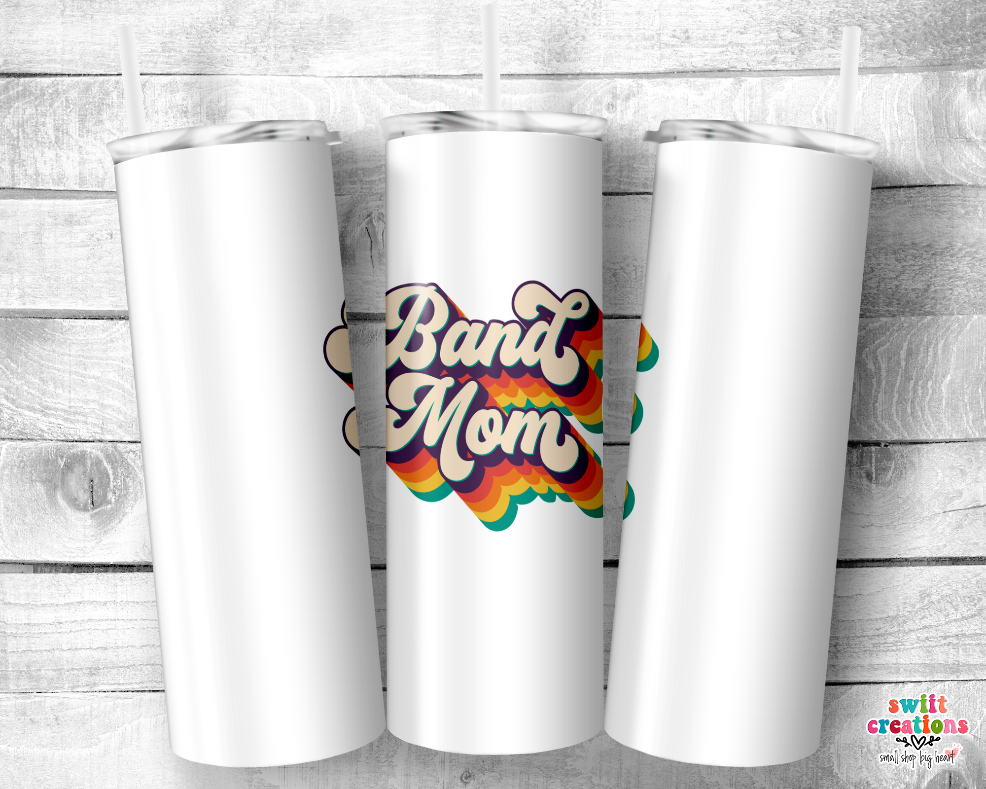 Band Mom Retro Tumbler (T281)