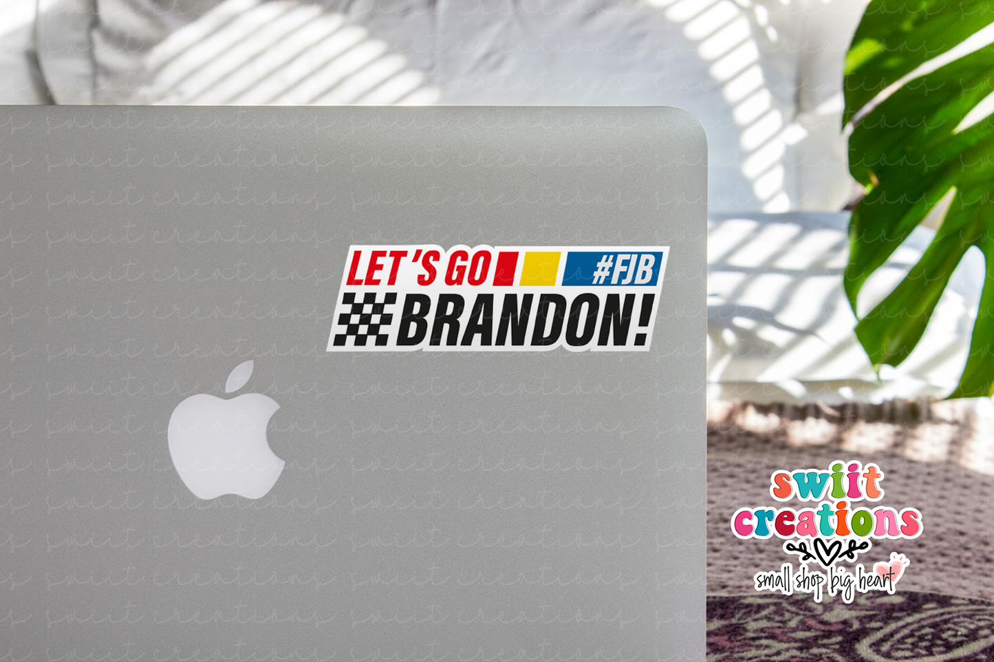 Let's Go Brandon Waterproof Sticker   (SS238) | SCD221