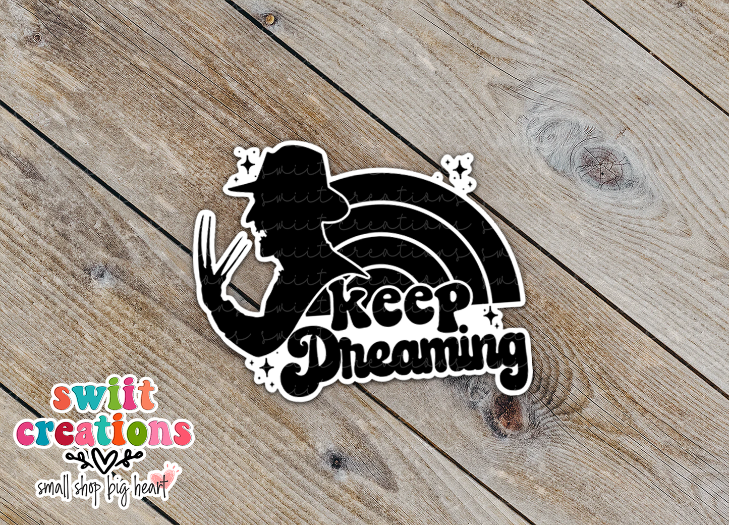 Keep Dreaming Waterproof Sticker (SS008) | SCD106