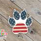American Paw Waterproof Sticker   (SS037) | SCD133