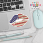 USA Lips Waterproof Sticker  (SS167) | SCD151