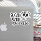 Sugar Skull Sweetie Waterproof Sticker   (SS227) | SCD201