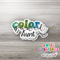 Color Guard Aunt Waterproof Sticker  (SS342) | SCD450
