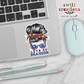 Let's Go Brandon Messy Bun Waterproof Sticker   (SS239) | SCD225