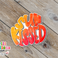 Sun Kissed Waterproof Sticker  (SS101) | SCD099