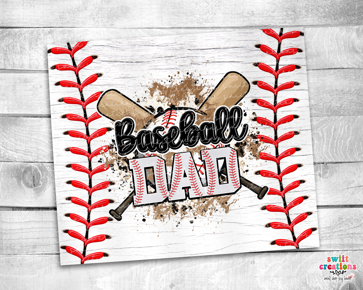 Baseball Dad Tumbler (T220)