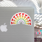 Rainbow of Hearts Sticker (SS009) | SCD110