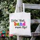 Band Mom Small Linen Tote