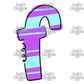 Doodle Font Personalized Tumbler (T051)