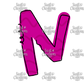 Doodle Font Personalized Tumbler (T051)