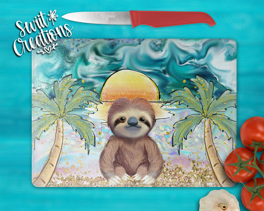 Happy Sloth Cutting Board (CB03)