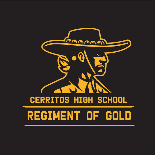 Cerritos Regiment of Gold Waterproof Sticker  (SS272)