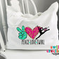 Color Guard Large Canvas Tote