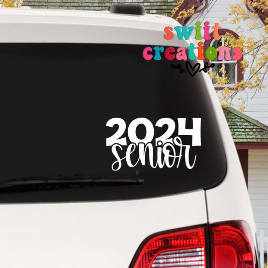 Senior 2024 Decal (D552) SCD552